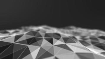 Abstract technology background. Background 3d grid.Cyber technology Ai tech wire network futuristic wireframe. Artificial intelligence . Cyber security background illustration photo