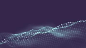 Data technology abstract futuristic illustration . Low poly shape with connecting dots and lines on dark background. 3D rendering . Big data visualization . photo