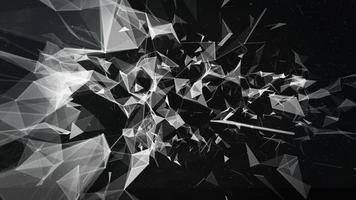 Background 3d grid.Cyber technology Ai tech wire network futuristic wireframe. Artificial intelligence . Cyber security background illustration photo