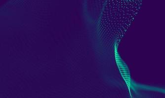 Abstract Blue Geometrical Particles on Purple Background . Connection structure. Science blue background. Futuristic Technology HUD Element . onnecting dots and lines . Big data and Business photo