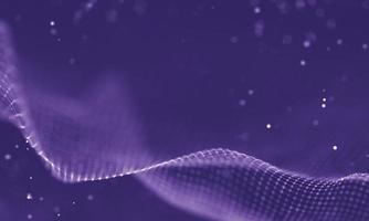 Data technology abstract futuristic illustration . Low poly shape with connecting dots and lines on dark background. 3D rendering . Big data visualization . photo