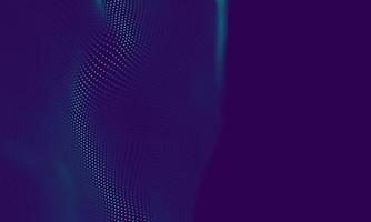 Abstract Blue Geometrical Particles on Purple Background . Connection structure. Science blue background. Futuristic Technology HUD Element . onnecting dots and lines . Big data and Business photo