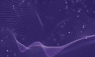 Data technology abstract futuristic illustration . Low poly shape with connecting dots and lines on dark background. 3D rendering . Big data visualization . photo
