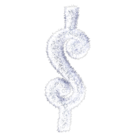 is frost kall vinter- text typsnitt USD png