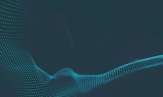 Abstract Music background. Big Data Particle Flow Visualisation. Science infographic futuristic illustration. Sound wave. Sound visualization photo
