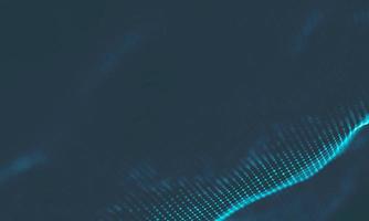 Abstract Music background. Big Data Particle Flow Visualisation. Science infographic futuristic illustration. Sound wave. Sound visualization photo