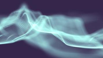 Data technology abstract futuristic illustration . Low poly shape with connecting dots and lines on dark background. 3D rendering . Big data visualization . photo