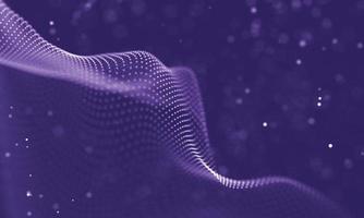 Data technology abstract futuristic illustration . Low poly shape with connecting dots and lines on dark background. 3D rendering . Big data visualization . photo