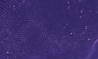 Data technology abstract futuristic illustration . Low poly shape with connecting dots and lines on dark background. 3D rendering . Big data visualization . photo