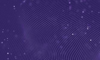 Data technology abstract futuristic illustration . Low poly shape with connecting dots and lines on dark background. 3D rendering . Big data visualization . photo