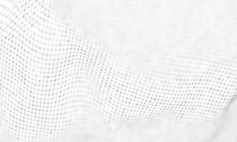 Abstract White Geometrical Background . Connection structure. Science background. Futuristic Technology HUD Element . onnecting dots and lines . Big data visualization and Business . photo