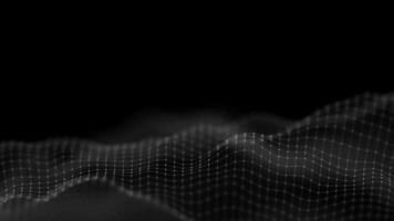 Music background. Big Data Particle Flow Visualisation. Science infographic futuristic illustration. Sound wave. Sound visualization photo