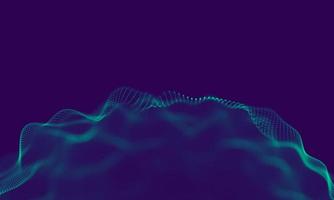 Abstract Blue Geometrical Particles on Purple Background . Connection structure. Science blue background. Futuristic Technology HUD Element . onnecting dots and lines . Big data and Business photo