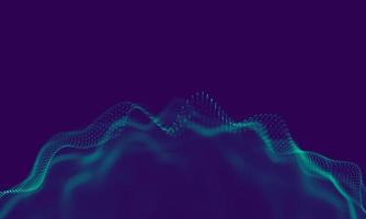Abstract Blue Geometrical Particles on Purple Background . Connection structure. Science blue background. Futuristic Technology HUD Element . onnecting dots and lines . Big data and Business photo
