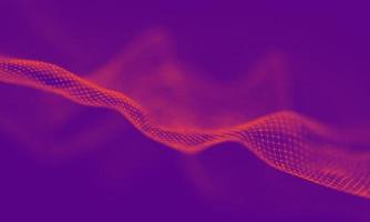 Abstract Purple Geometrical Background . Connection structure. Science background. Futuristic Technology HUD Element . onnecting dots and lines . Big data visualization and Business . photo