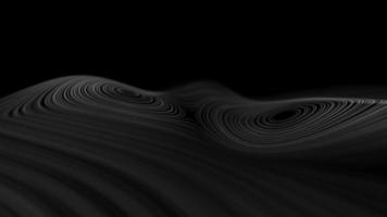 Modern black technology background 3d render. Abstract science futuristic concept background. Network cyber technology concept. photo
