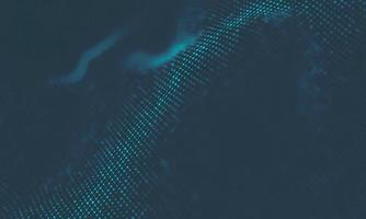 Abstract Music background. Big Data Particle Flow Visualisation. Science infographic futuristic illustration. Sound wave. Sound visualization photo