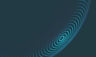 Abstract Music background. Big Data Particle Flow Visualisation. Science infographic futuristic illustration. Sound wave. Sound visualization photo