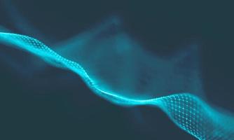 Abstract Blue Geometrical Background . Connection structure. Science background. Futuristic Technology HUD Element . onnecting dots and lines . Big data visualization and Business . photo