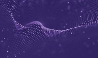 Data technology abstract futuristic illustration . Low poly shape with connecting dots and lines on dark background. 3D rendering . Big data visualization . photo