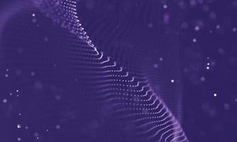 Data technology abstract futuristic illustration . Low poly shape with connecting dots and lines on dark background. 3D rendering . Big data visualization . photo