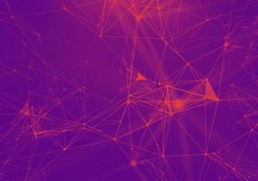 Abstract Purple Geometrical Background . Connection structure. Science background. Futuristic Technology HUD Element . onnecting dots and lines . Big data visualization and Business . photo