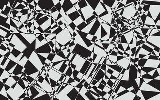 Abstract pattern black and white color vector