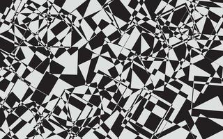 Abstract pattern black and white color vector