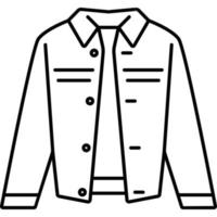 chaqueta que puede modificar o editar fácilmente vector