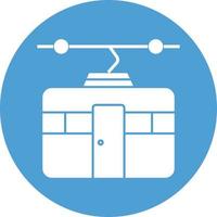 Cable Car Which Can Easily Modify Or Edit vector