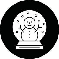 Snow Globe Which Can Easily Modify Or Edit vector