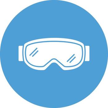 Ski Goggles Which Can Easily Modify Or Edit vector