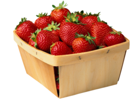 strawberry on transparent background png