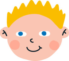 blonde hair boy blue eyes png