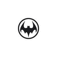 Bat ilustration template vector