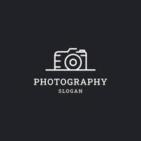 Photography logo icon design template vector illustration