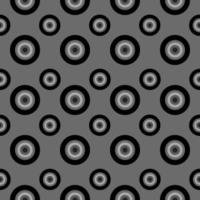 Vintage pattern with circles in the style of the 70s and 60s. photo