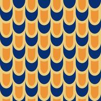 Retro seamless pattern in the style of the 70s and 60s photo