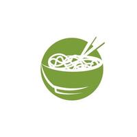Noodles food sign symbol illustration vector