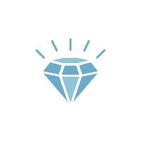 plantilla de logotipo de diamante vector