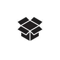 Box vector illustration icon