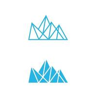 Iceberg vector illustration