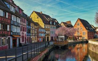 colmar, alsacia, francia, 2017 foto