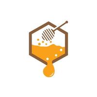 Bee vector icon illustration design