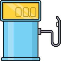 ilustración de vector de combustible en un fondo. símbolos de calidad premium. iconos vectoriales para concepto y diseño gráfico.