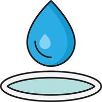 water drop vector illustration on a background.Premium quality symbols.vector icons for concept and graphic design.