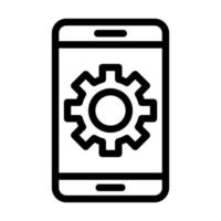 Mobilephone Support Icon Design vector
