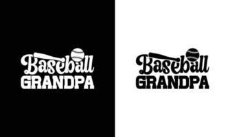 diseño de camiseta de cita de béisbol, tipografía vector