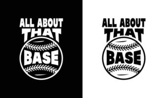 diseño de camiseta de cita de béisbol, tipografía vector