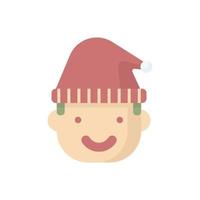 boy icon flat style design vector
